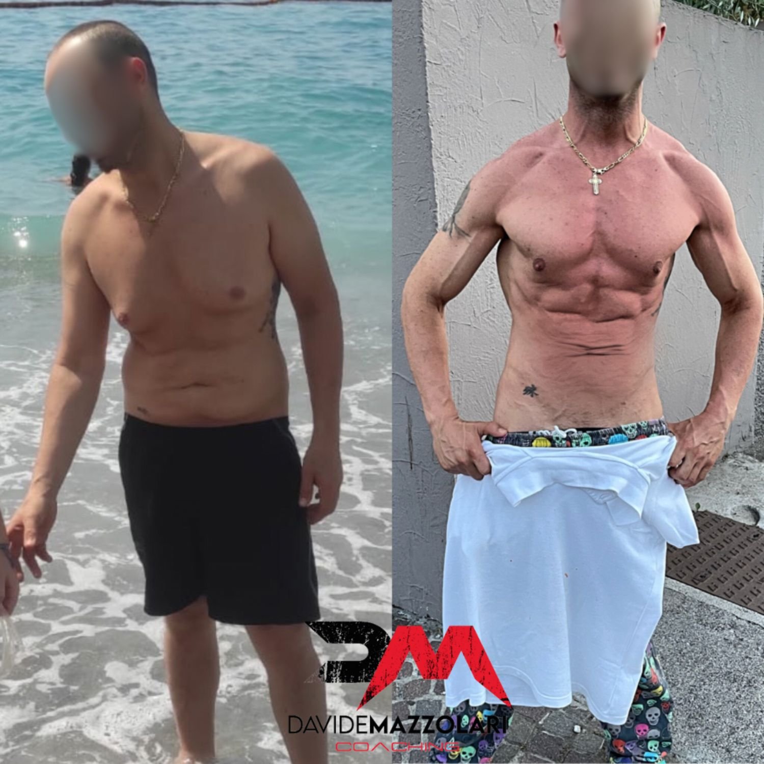 Prima e dopo uomo 12