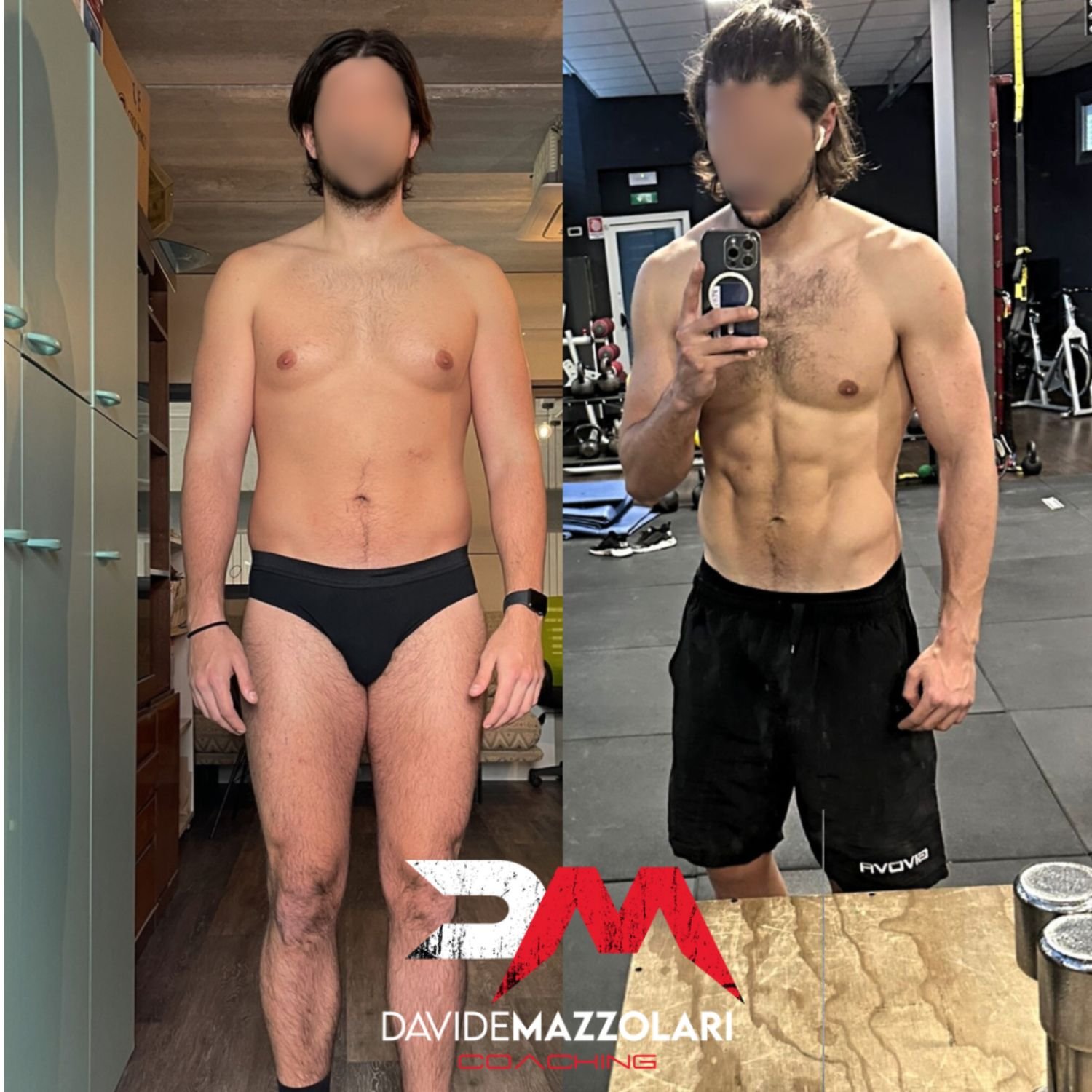 Prima e dopo uomo 3