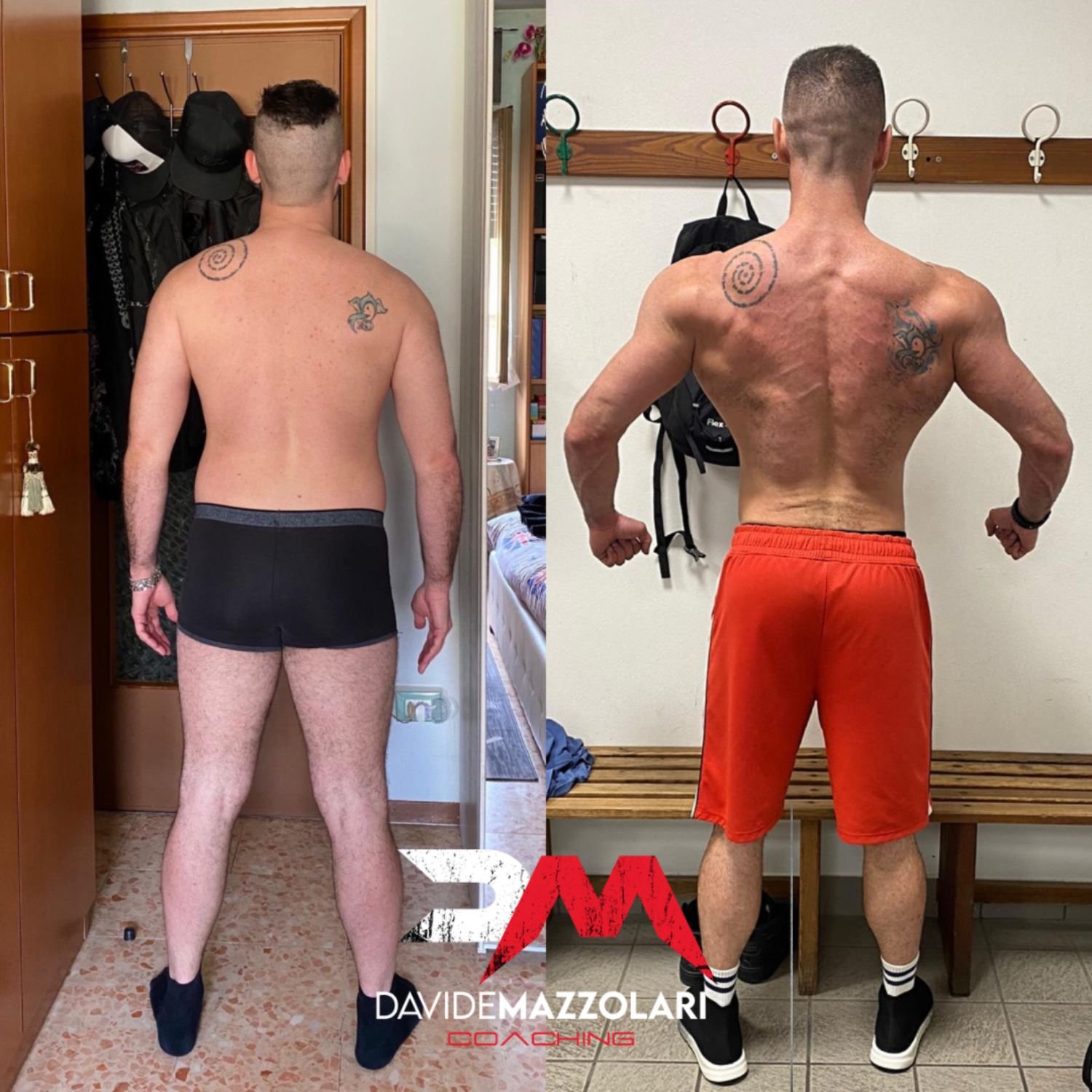Prima e dopo uomo 6