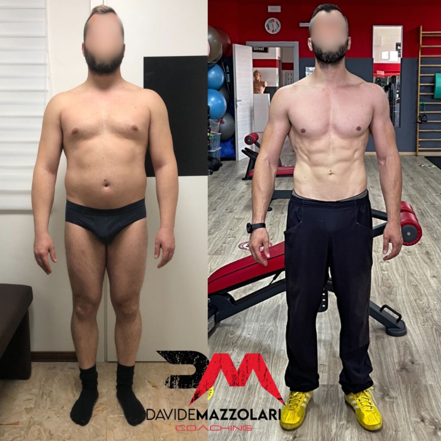Prima e dopo uomo 7