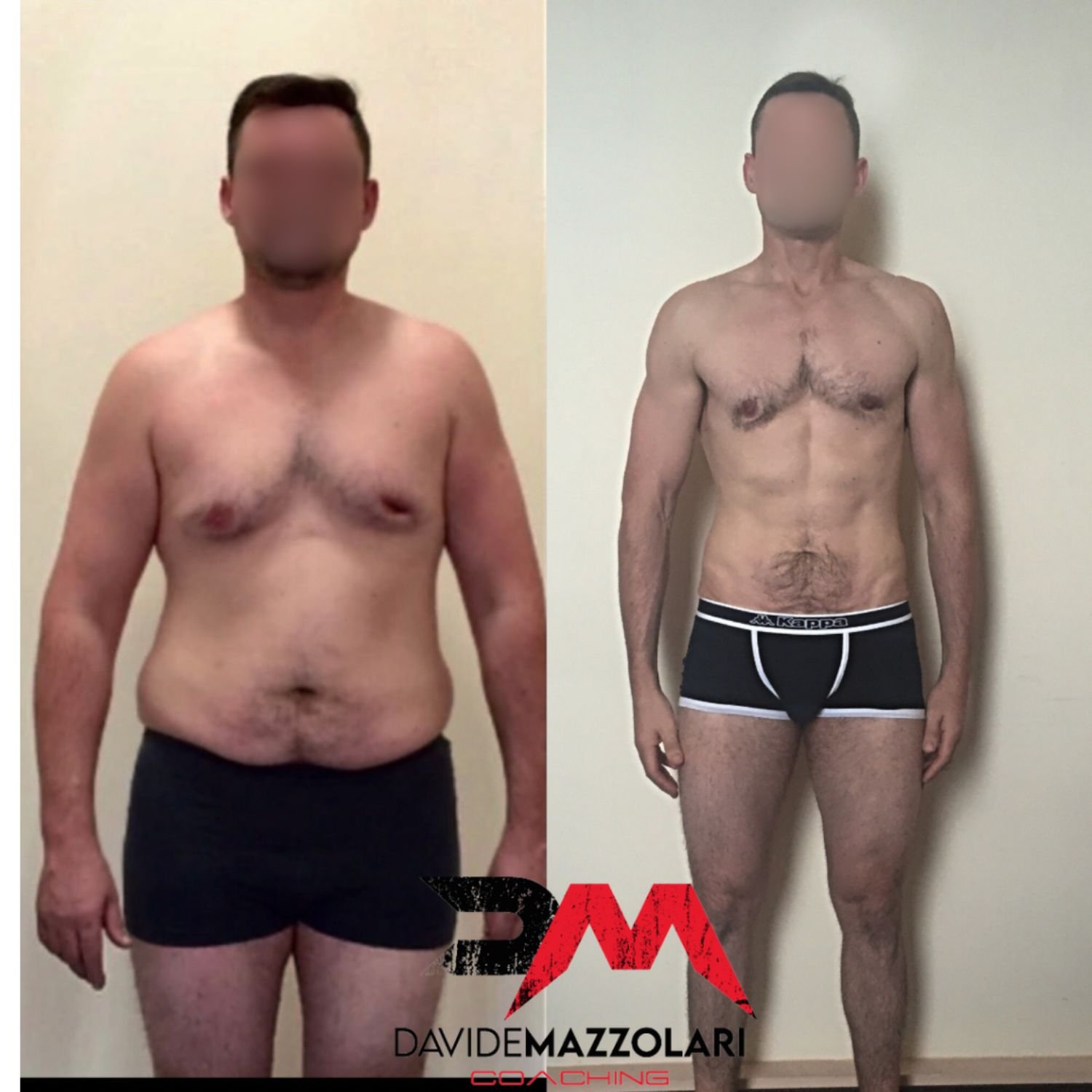 Prima e dopo uomo 8