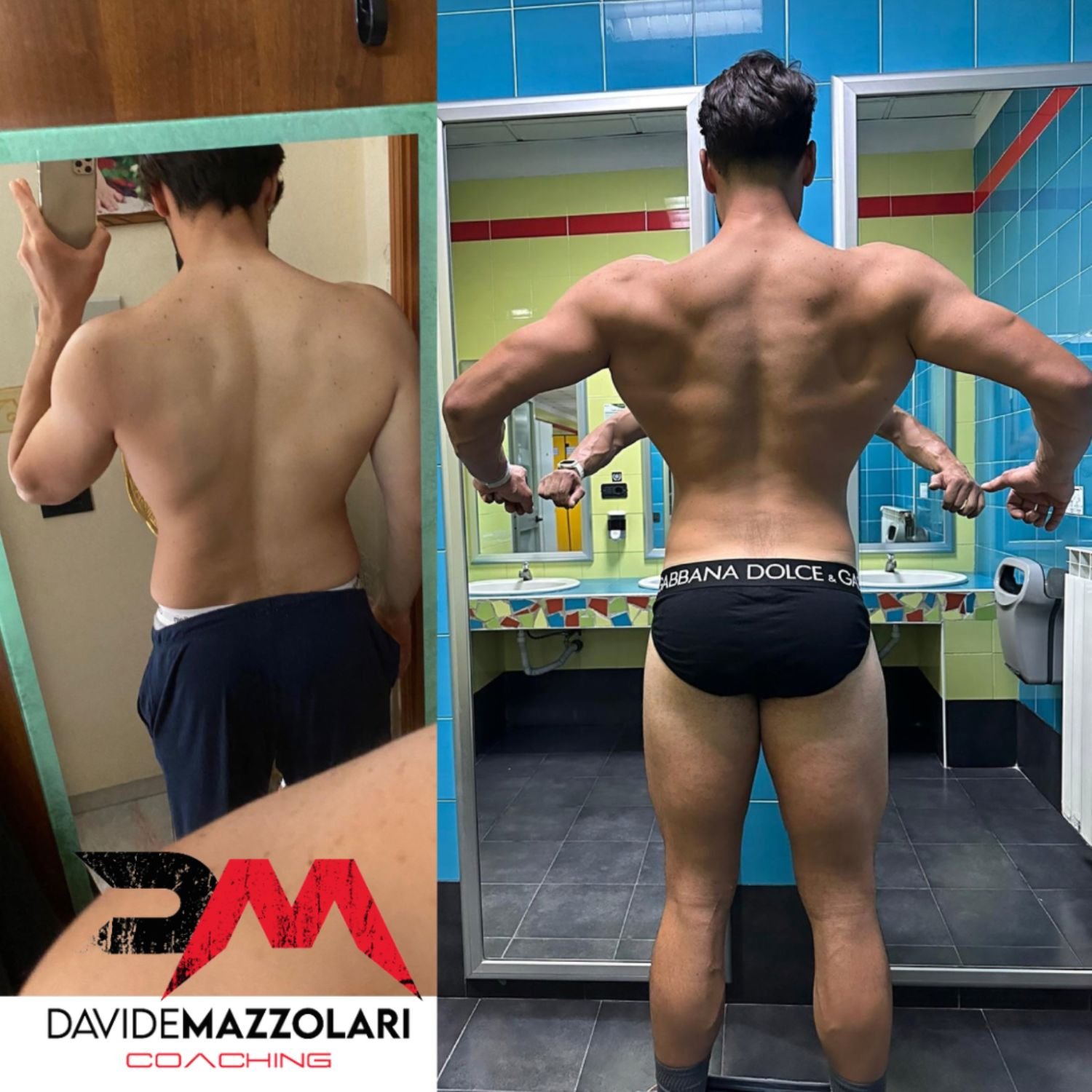 Prima e dopo uomo 9